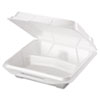 Foam Food Containers 3 Comp 9 1 4 x 9 1 4 x 3 White 100 Bag 2 Bags Carton