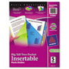 Avery&reg; Big Tab&trade; Insertable Divider with Double Slash Pocket