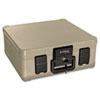 Fire and Waterproof Chest 0.27 ft3 15 9 10w x 12 2 5d x 6 1 2h Taupe