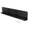 Height Adjustable Flipper Table Modesty Panel 72w x 3d x 9 1 2h Black
