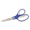 KleenEarth Soft Handle Scissors, Pointed Tip, 7