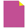 Two Cool Poster Board 22 x 28 Fluorescent Pink Canary 25 PK