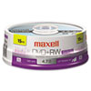 DVD RW Discs 4.7GB 4x Spindle Silver 15 Pack