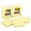 Super Sticky Notes, 3 x 3, Canary Yellow, 12 90-Sheet Pads/Pack