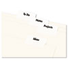 Avery&reg; Printable Repositionable Plastic Tabs