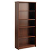 Envoy Series Five Shelf Bookcase 29 7 8w x 11 3 4d x 66 3 8h Hansen Cherry