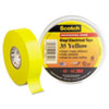 Scotch 35 Vinyl Electrical Color Coding Tape 3 4 quot; x 66ft Yellow