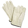 Unlined Pigskin Driver Gloves Cream X Large 12 Pair