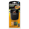 Quick Charger, 4 Pre-Charged Rechargeable NiMH Batteries