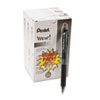 WOW! Retractable Ballpoint Pen 1mm Black Barrel Black Ink 36 Pack