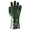Snorkel Chemical Resistant Gloves Size 10 PVC Nitrile Green 12 PR