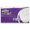 WetJet System Refill Cloths, 14" x 3", White, 24/Box