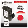 Compatible WJ20INK 20 Postage Meter Ink Red