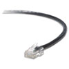 High Performance CAT6 UTP Patch Cable 3 ft. Black