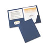 Avery&reg; Embossed Two-Pocket Report Cover with Tang Fasteners