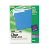 Avery&reg; Clear File Folder Labels