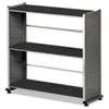 Eastwinds Accent Shelving Three Shelf 31 1 4w x 11d x 31h Anthracite