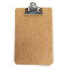 Hardboard Clipboard 3 4 quot; Capacity Holds 5w x 8h Brown