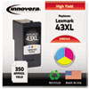 Remanufactured 18Y0143 43 High Yield Ink Tri Color
