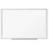 Classic Magnetic Whiteboard, 60 x 36, Silver Aluminum Frame