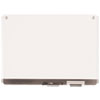 Clarity Glass Personal Dry Erase Boards, Ultra-White Backing, 24