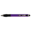 StylusPen Retractable Ballpoint Pen Stylus Purple
