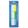 Write On Self Stick Index Tabs 1 1 2 x 2 Blue Green Yellow 30 Pack