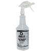 Color Coded Trigger Spray Bottle 32 oz White Fabric Spot Remover