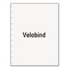 Office Paper Velobind 11 Hole Left Punched 8 1 2 x 11 20 lb 500 Ream