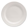 Chef s Table Fine Porcelain Round Dinnerware Salad Plate 8 quot; dia White 8 Box