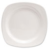 Chef s Table Porcelain Square Dinnerware Salad Plate 8 1 2 quot; dia White 8 Box