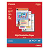 Canon High Resolution Photo Paper 1033A011