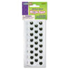 Peel N Stick Wiggle Eyes Assorted Sizes Black 125 Pack