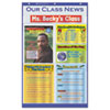 Our Class News Pocket Chart Newspaper Layout 6 Pockets 18 1 2 x 29 1 2 Blue