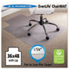 36 x 48 Lip Chair Mat Task Series AnchorBar for Carpet up to 1 4 quot;