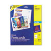 Avery&reg; Glossy Photo Quality Inkjet Postcards