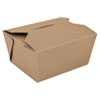 ChampPak Retro Carryout Boxes Kraft 4 3 8 x 3 1 2 x 2 1 2 Brown