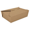 ChampPak Retro Carryout Boxes Kraft 7 3 4 x 5 1 2 x 2 1 2 Brown