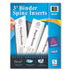 Avery&reg; Custom Binder Spine Inserts
