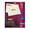 Avery® Foil Mailing Labels