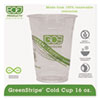 GreenStripe Renewable amp; Compostable Cold Cups 16oz. 50 PK 20 PK CT