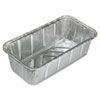 Aluminum Baking Pan 2 Loaf 8 x 3 7 8 x 2 19 32 200 Carton