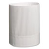 Stirling Fluted Chef s Hats Paper White Adjustable 9 in. Tall 12 Carton