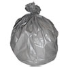 Low Density Can Liner 33 x 39 33 Gallon 1.1 Mil Gray 100 Case