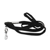 Deluxe Lanyards, J-Hook Style, 36" Long, Black, 24/Box