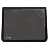 Lift Top Pad Desktop Organizer with Clear Overlay 24 x 19 Black
