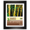 Bamboo Frame 8 x 10 Black