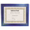 Leatherette Document Frame 8 1 2 x 11 Blue Pack of Two