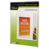 Clear Plastic Sign Holder Wall Mount 11 x 17