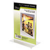 Clear Plastic Sign Holder Stand Up 5 x 7